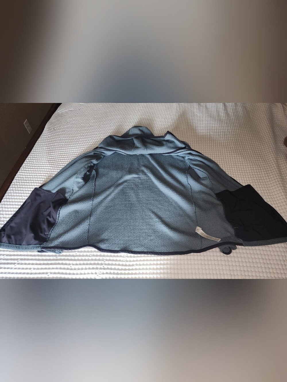 Patagonia R1 Air Full ZIP Hooded Performance Jacket - Blue Gray/Slate - Picture 5 of 8